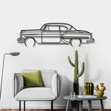 1954 Belair Detailed Metal Car Wall Art - NC0031