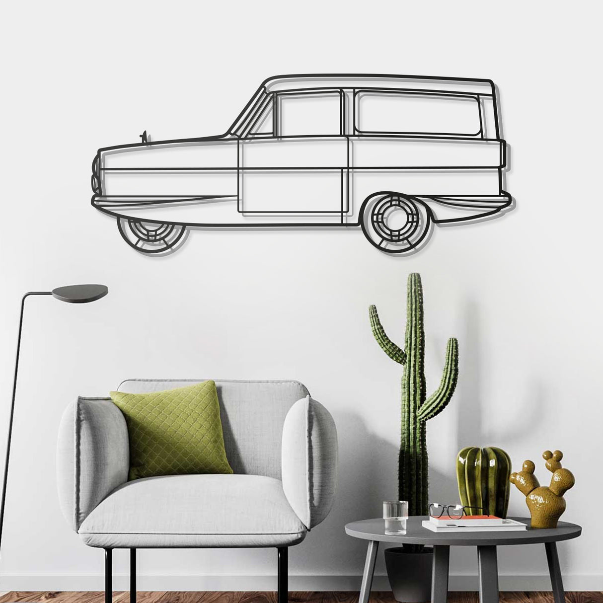 1972 Reliant Supervan III Metal Car Wall Art - NC0149