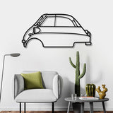 1957 Isetta 300 Export Metal Car Wall Art - NC0051