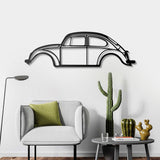 Beetle Metal Car Wall Art - NC0890