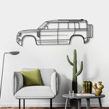 2020 Defender L663 (5st Gen) Metal Car Wall Art - NC0701