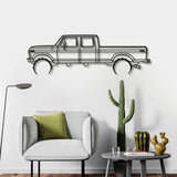 1976 F-350 Metal Car Wall Art - NC0171