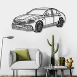 2021 E63S AMG Perspective Metal Car Wall Art - NC0466