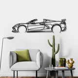 Corvette C8 Detailed Metal Car Wall Art - NC0922