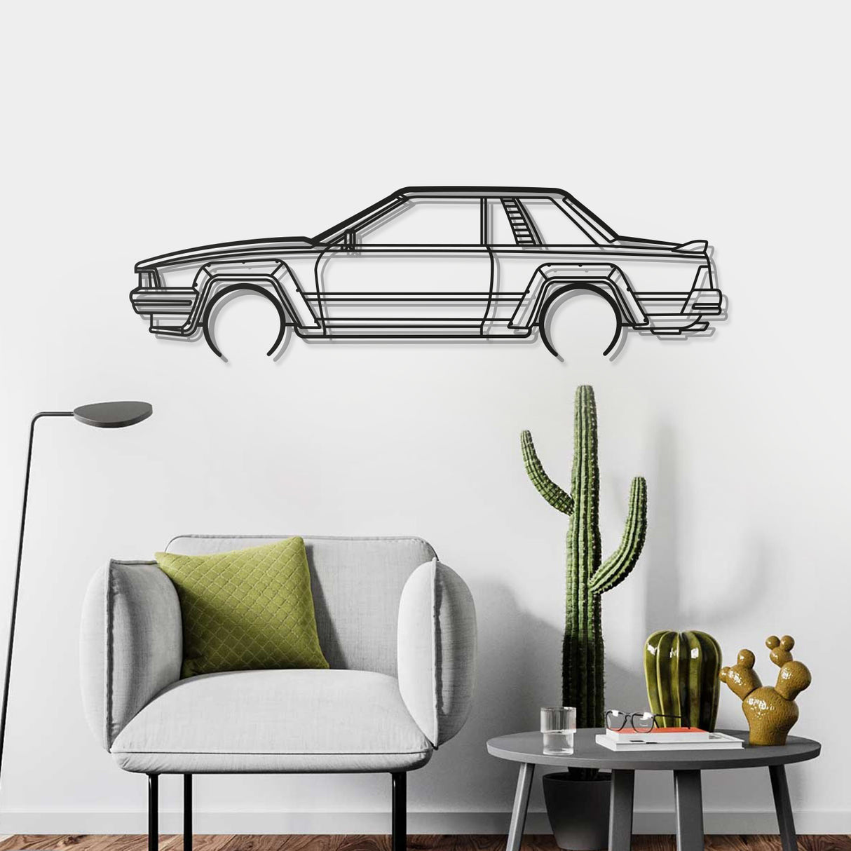 1983 240 RS Metal Car Wall Art - NC0194