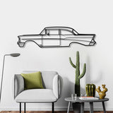 1957 Bel Air Metal Car Wall Art - NC0046