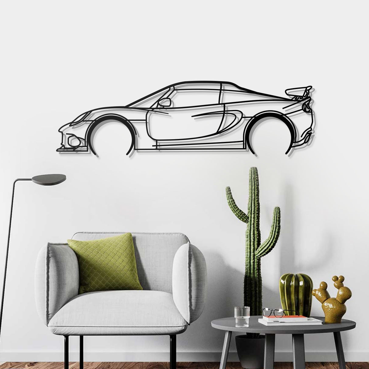 2018 Elise Cup 250 Metal Car Wall Art - NC0622