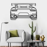 911 GT2 RS Model 991 Back Metal Car Wall Art - NC0850