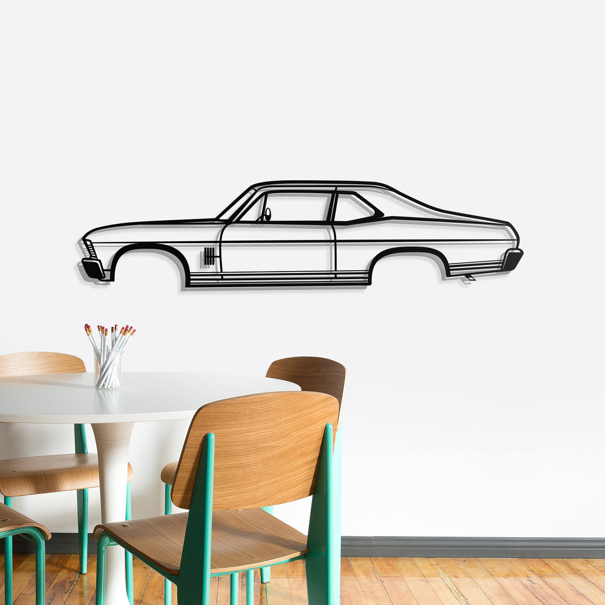 1970 Nova Metal Car Wall Art - NC0137