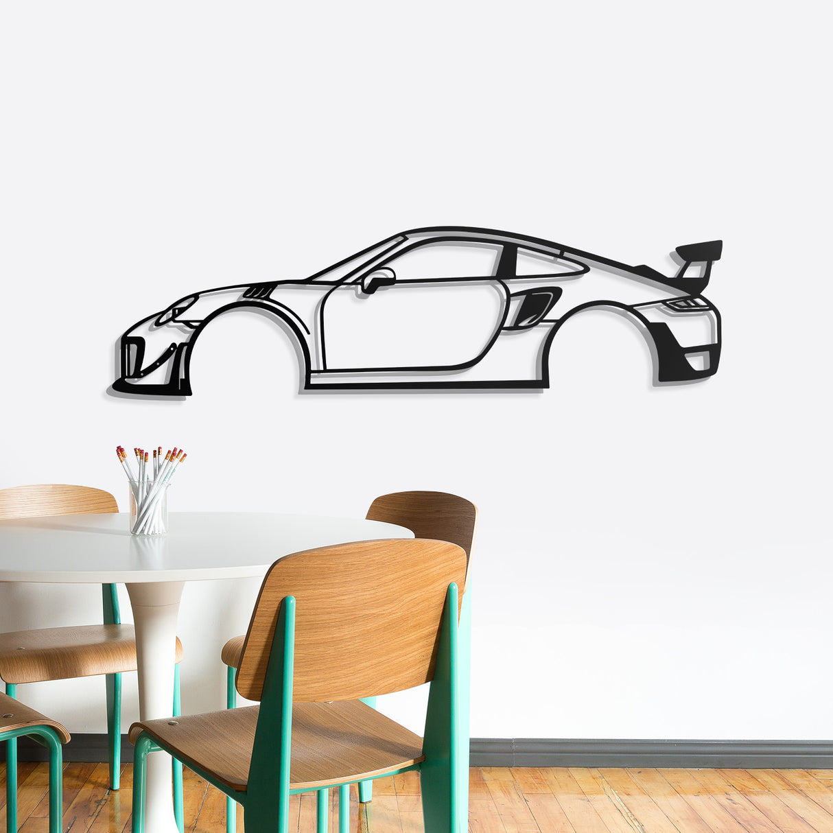 2019 911 GT2 RS Metal Car Wall Art - NC0646