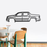 2006 Ridgeline 1st Gen Metal Car Wall Art - NC0335