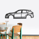 2013 WRX STI Hatchback Metal Car Wall Art - NC0491