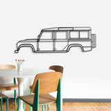 2016 Defender 110 Metal Car Wall Art - NC0561