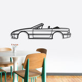 1990 RX-7 Convertible Metal Car Wall Art - NC0231