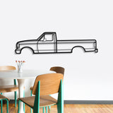 1992 F-150 9th Gen Metal Car Wall Art - NC0240