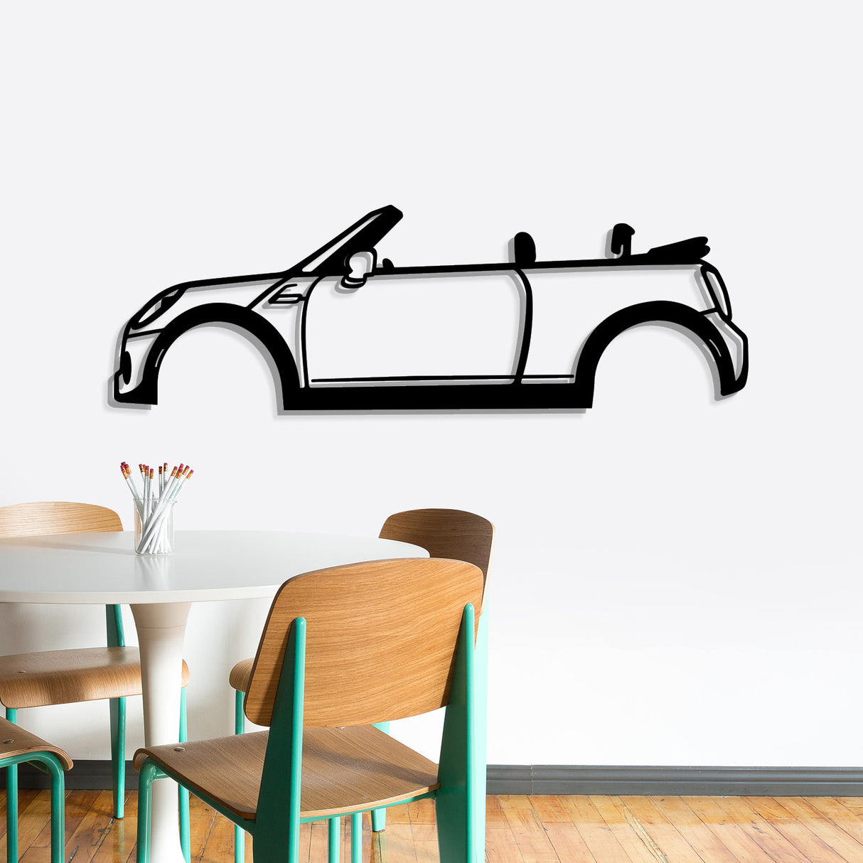 Cooper F57 Metal Car Wall Art - NC0910