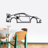 911 GT3 RS Metal Car Wall Art - NC0857