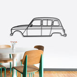 1968 4L Export Metal Car Wall Art - NC0105