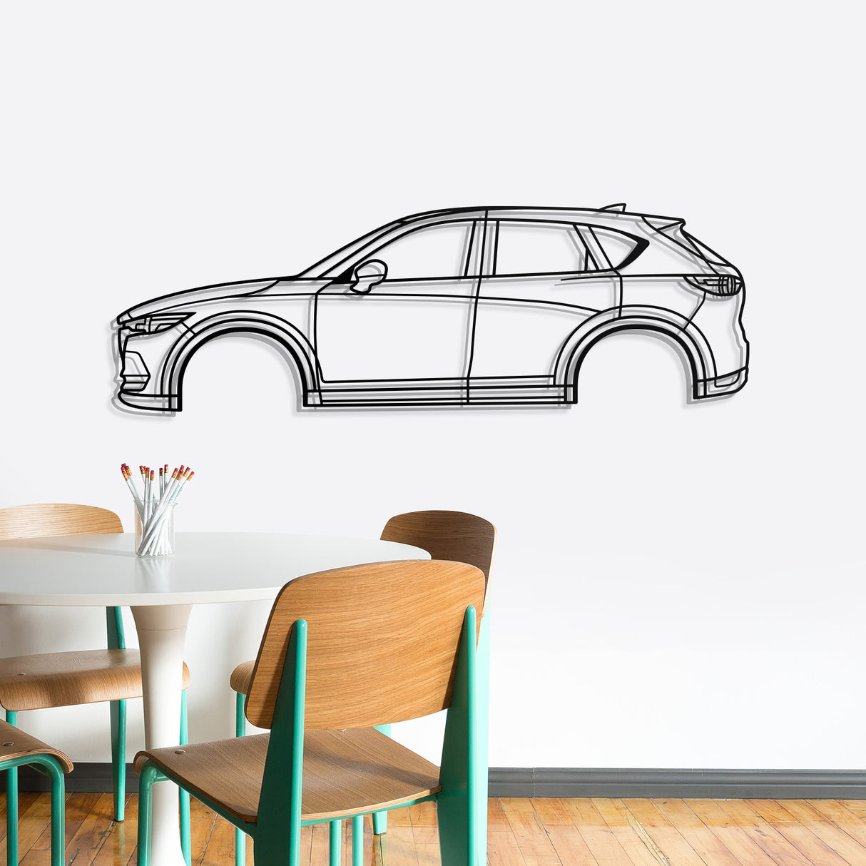 2017 CX-5 2nd Gen (KF) Metal Car Wall Art - NC0588