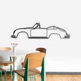 356 A 1600 Super 1959 Metal Car Wall Art - NC0832