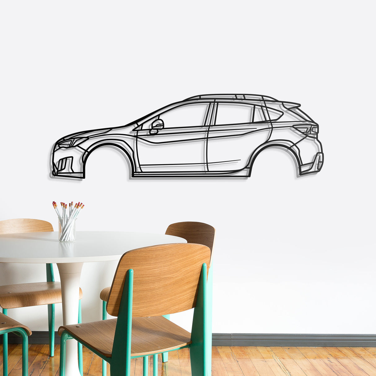 2018 Crosstrek 2nd Gen Metal Car Wall Art - NC0617