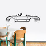 2005 Thunderbird Convertible Metal Car Wall Art - NC0326