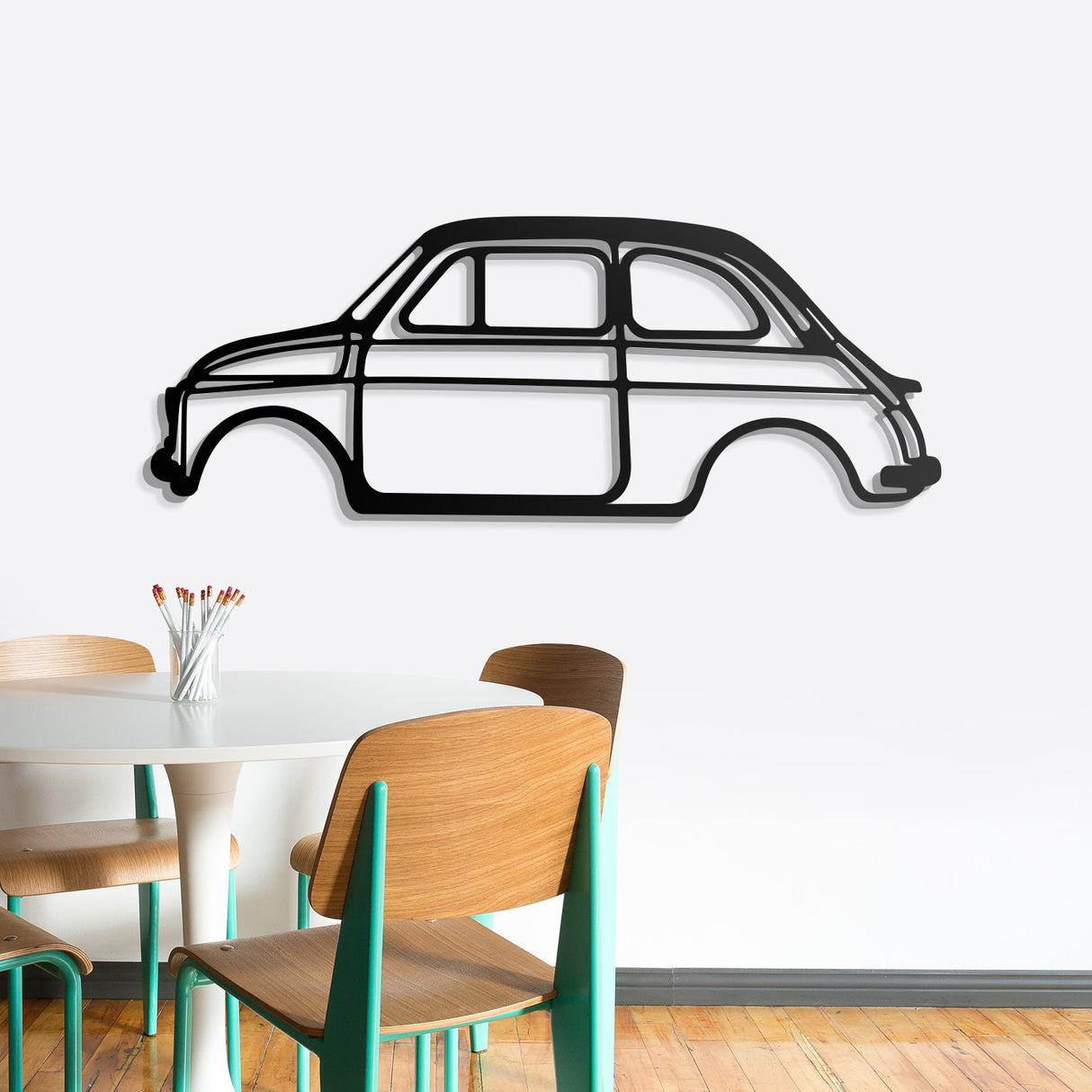 500 Metal Car Wall Art - NC0836