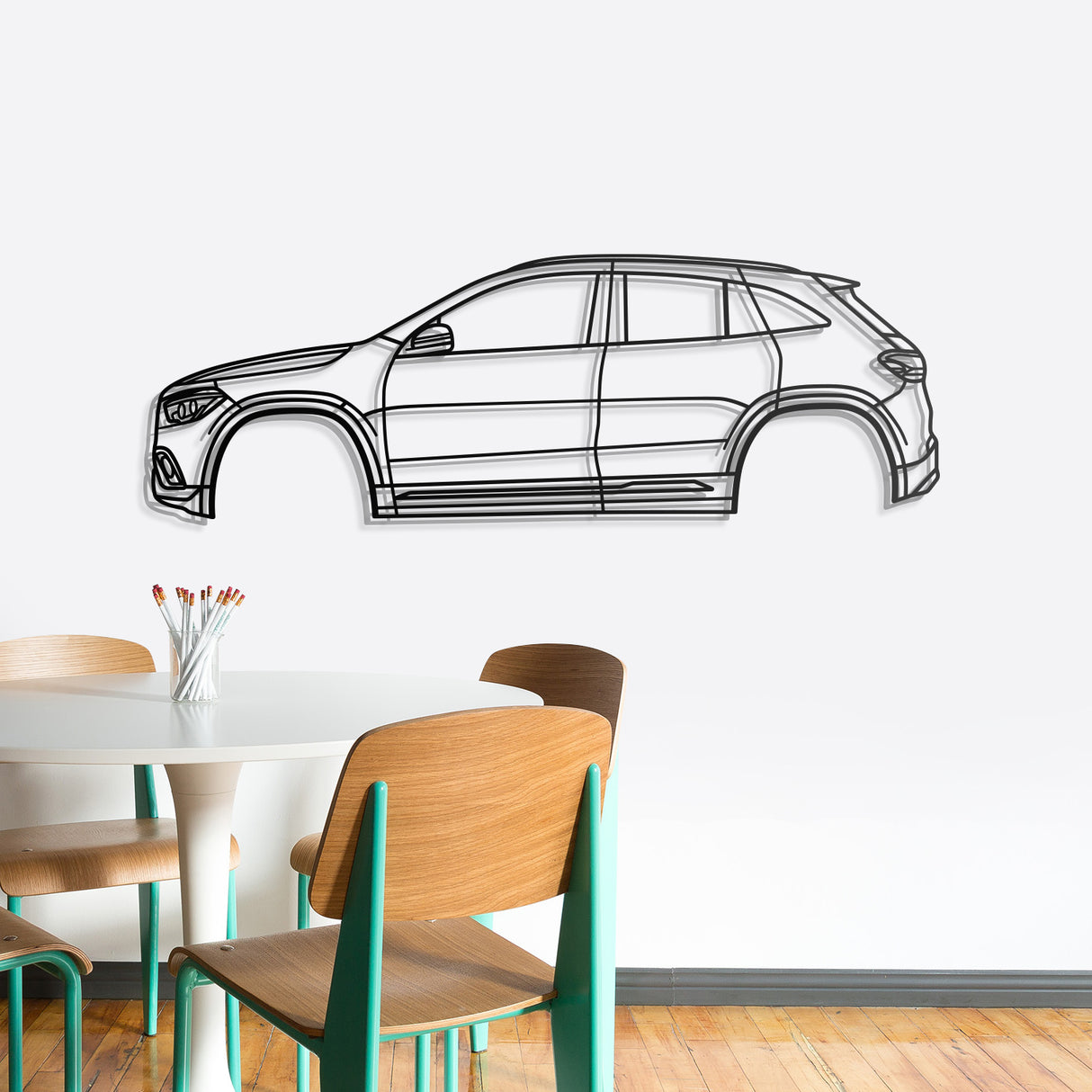 2021 GLA-Class SUV H247 (2nd Gen) Metal Car Wall Art - NC0750