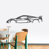 Corvette C8 Stingray Classic Metal Car Wall Art - NC0925