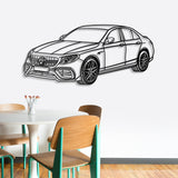 2021 E63S AMG Perspective Metal Car Wall Art - NC0466