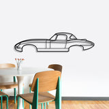 1964 Lightweight E-Type Metal Car Wall Art - NC0070