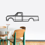 1970 3500 V8 Metal Car Wall Art - NC0124