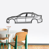 2008 E90 M3 Metal Car Wall Art - NC0363