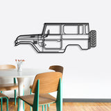 1979 FJ40 Metal Car Wall Art - NC0183