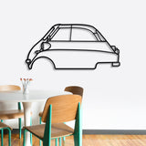 1957 Isetta 300 Export Metal Car Wall Art - NC0051