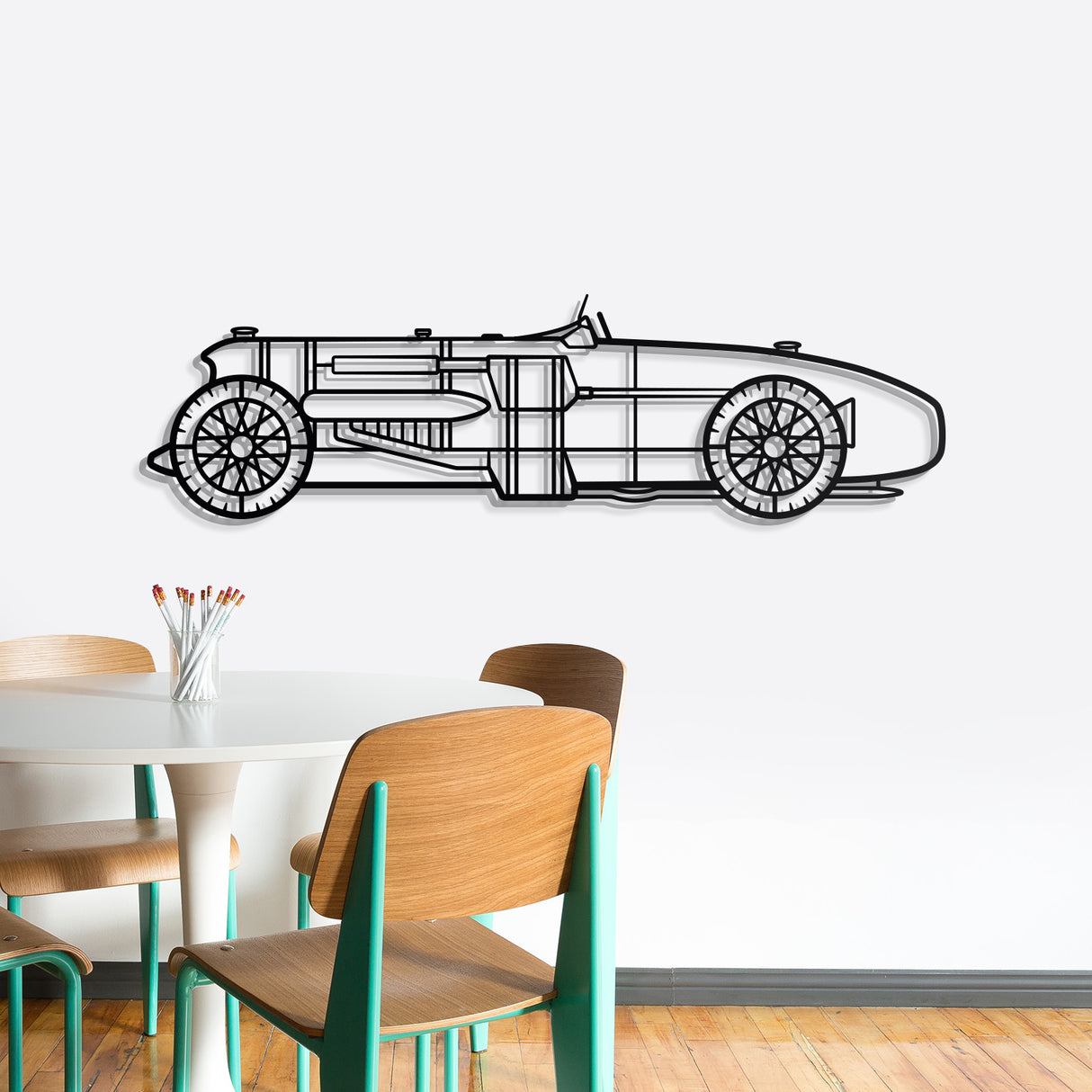 1933 Napier-Railton Metal Car Wall Art - NC0017