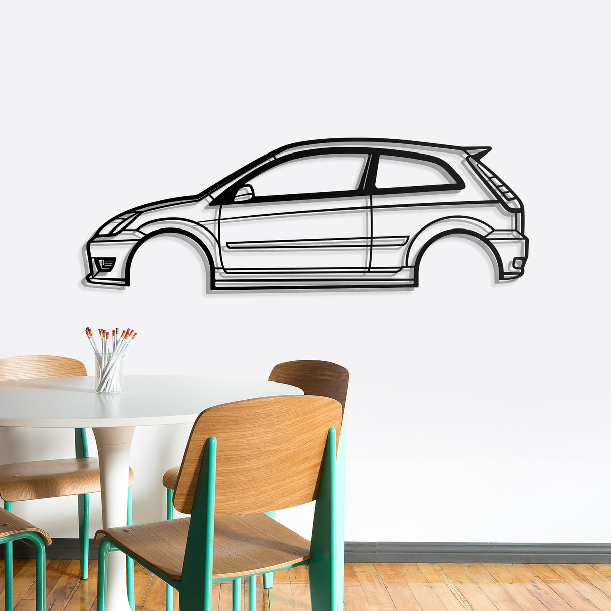 2005 Fiesta ST 150 Metal Car Wall Art - NC0321