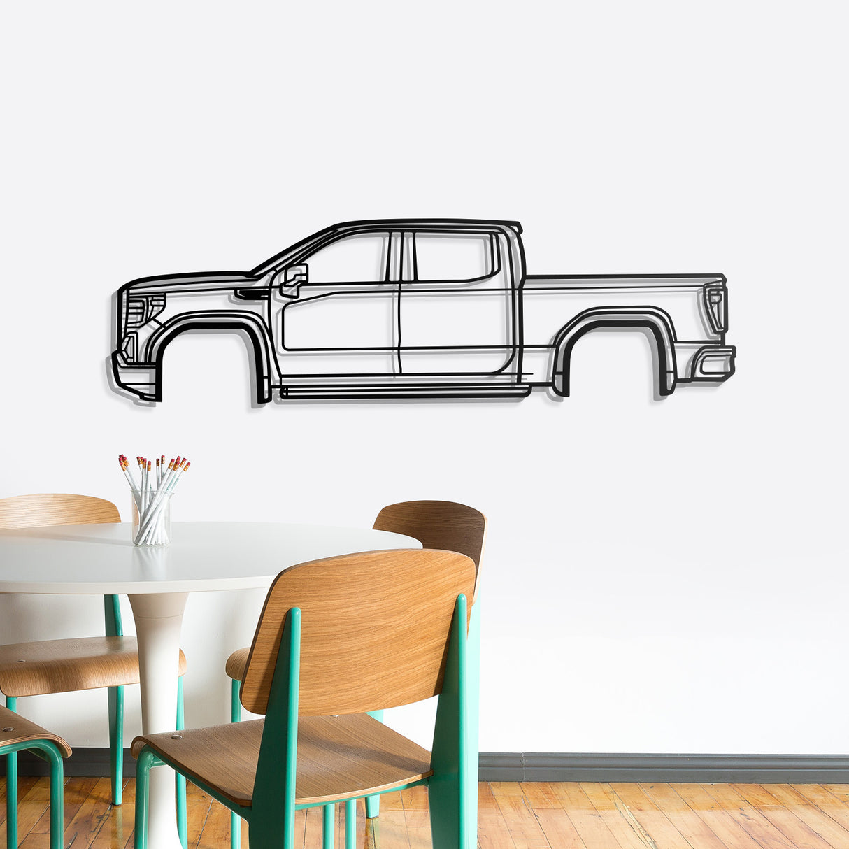 2019 Denali Sierra Metal Car Wall Art - NC0655