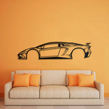 2017 Aventador SV Metal Car Wall Art - NC0582