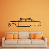 1955 150 Utility Sedan Metal Car Wall Art - NC0035