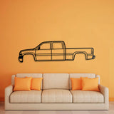 2001 Silverado 2500HD Metal Car Wall Art - NC0294