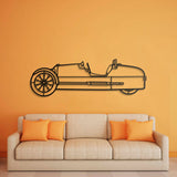 2014 3 Wheeler Metal Car Wall Art - NC0495