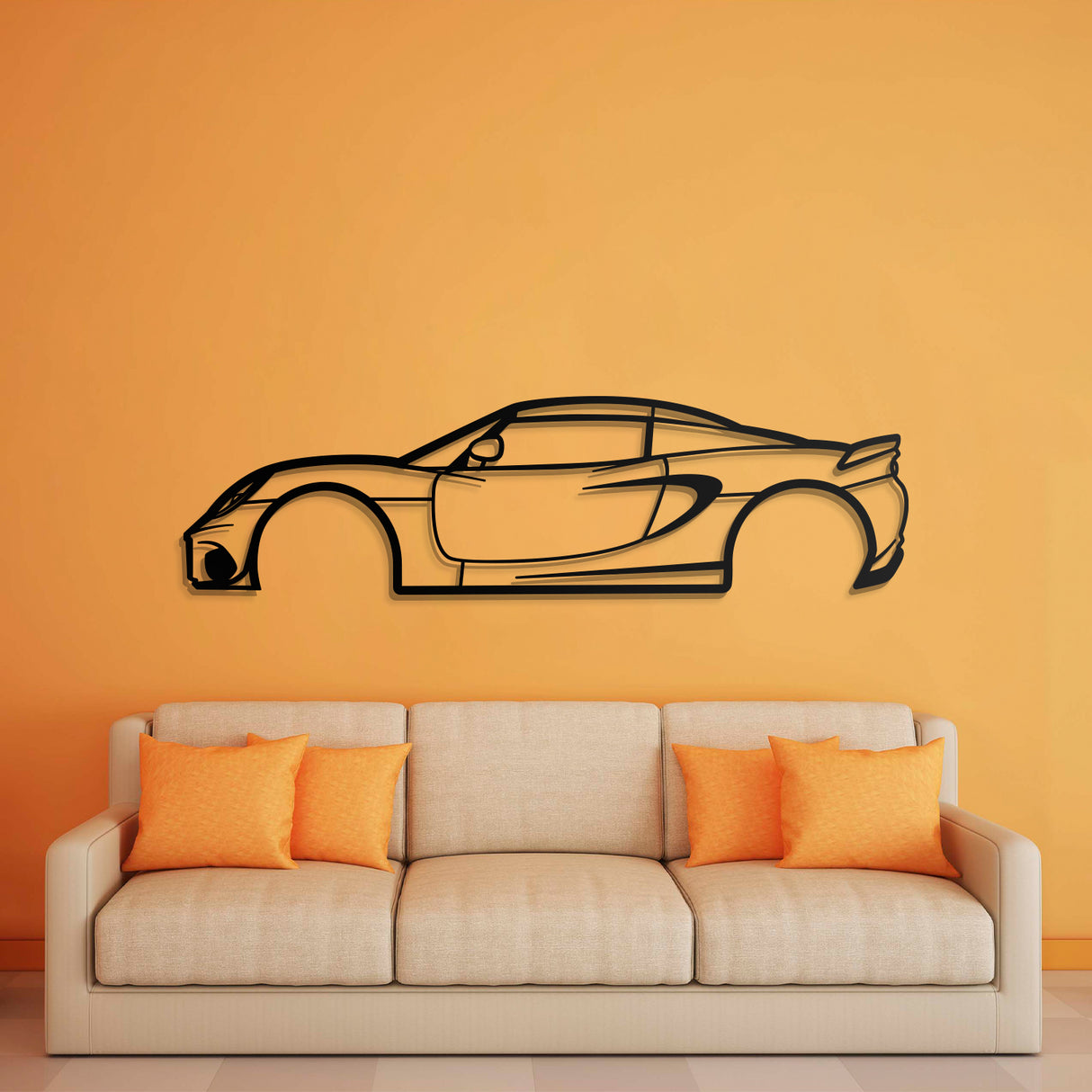 2019 Lotus Ellise 220 Metal Car Wall Art - NC0666