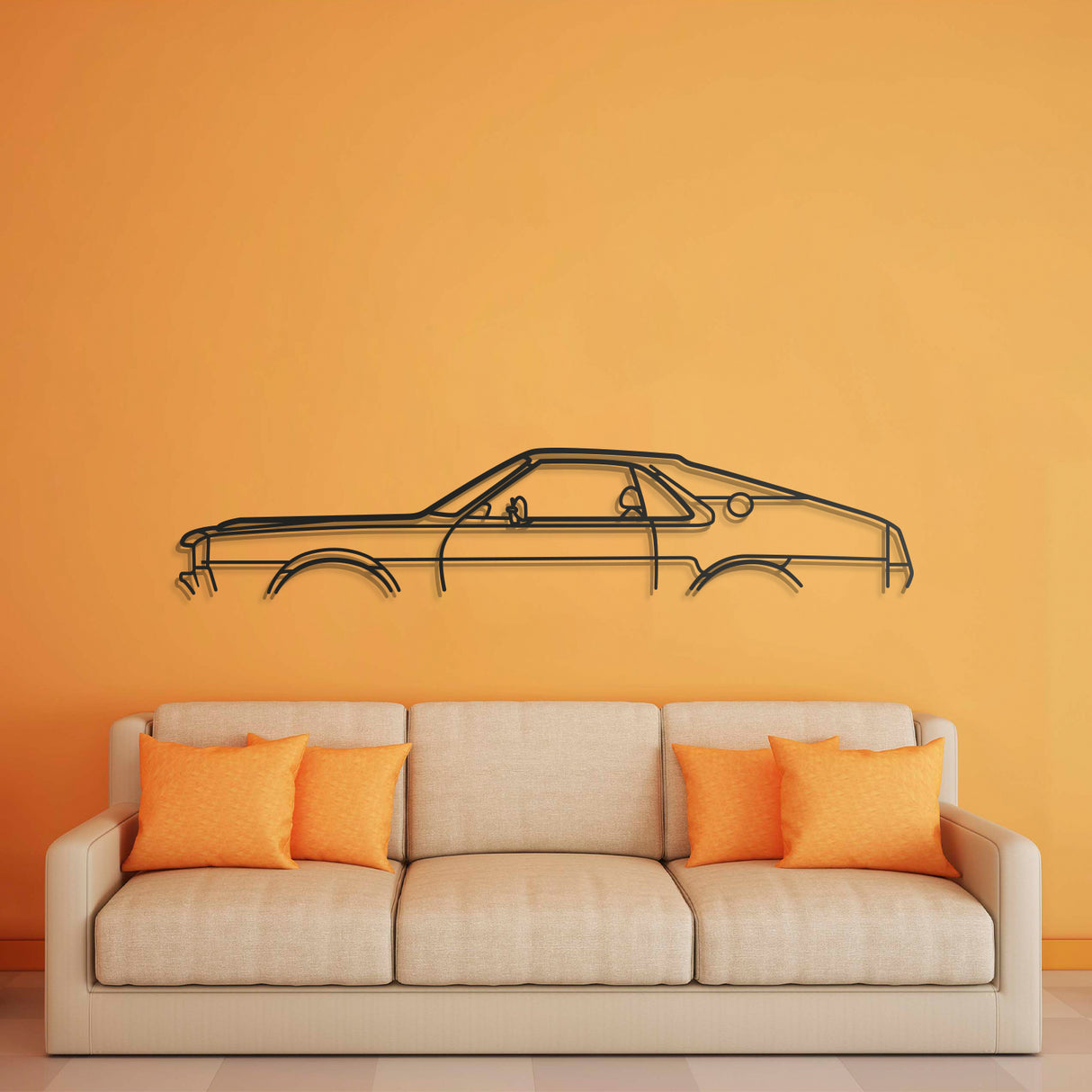 1970 AMX Metal Car Wall Art - NC0126