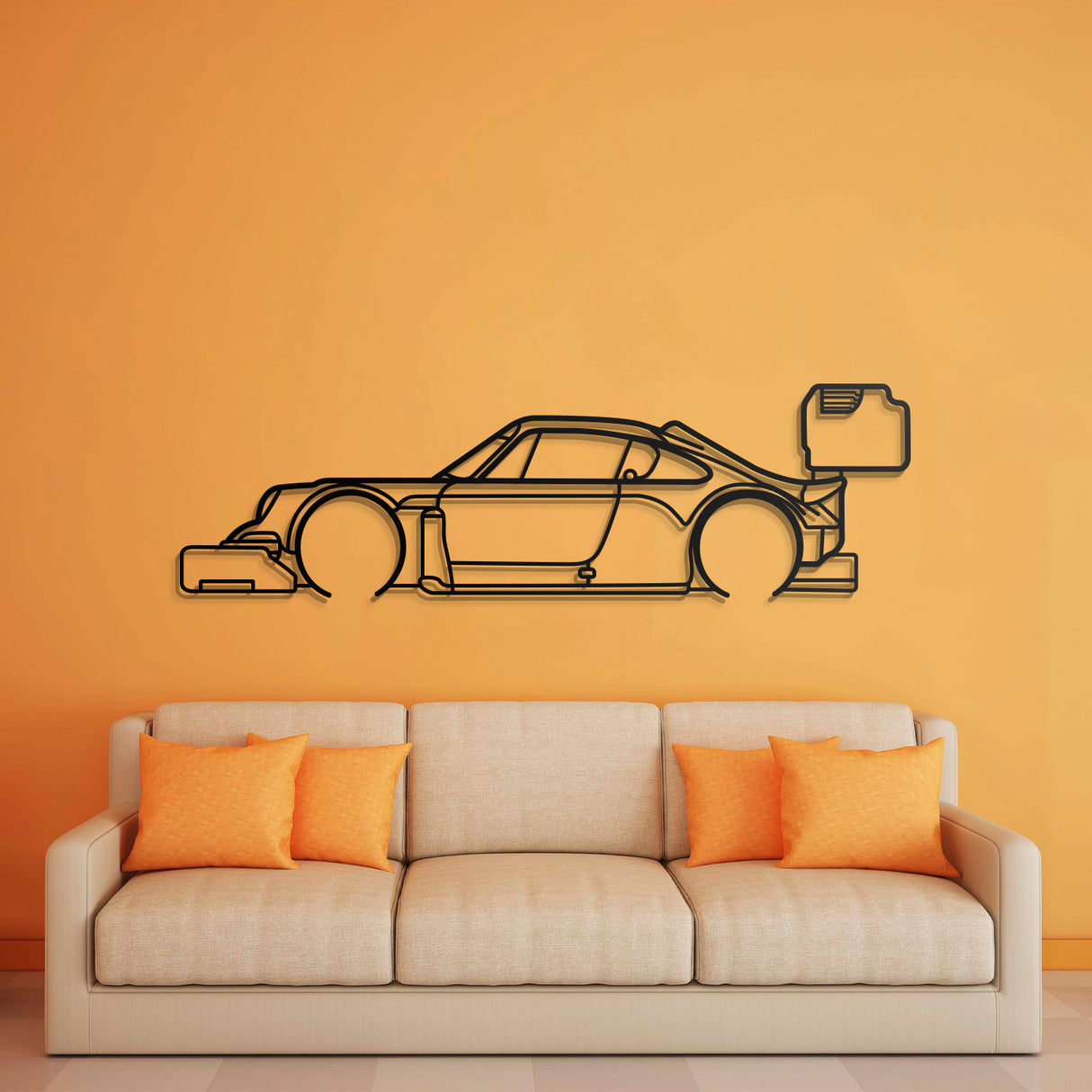 911 Pikes Peak Metal Car Wall Art - NC0869