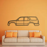 1990 4Runner 2nd Gen (N120) Metal Car Wall Art - NC0226