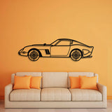 1962 250 GTO Metal Car Wall Art - NC0064