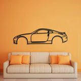 2005 350Z Metal Car Wall Art - NC0319