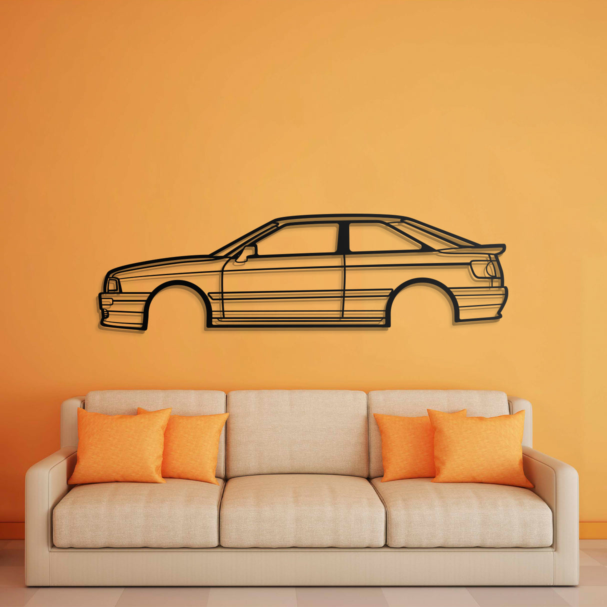 90 TYP 89 Metal Car Wall Art - NC0843