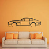 1984 Vantage V8 Detailed Metal Car Wall Art - NC0202